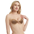 Solid Matte Push up Extreme Sticky Brasier Silicone Backless Invisible Adhesive Bra