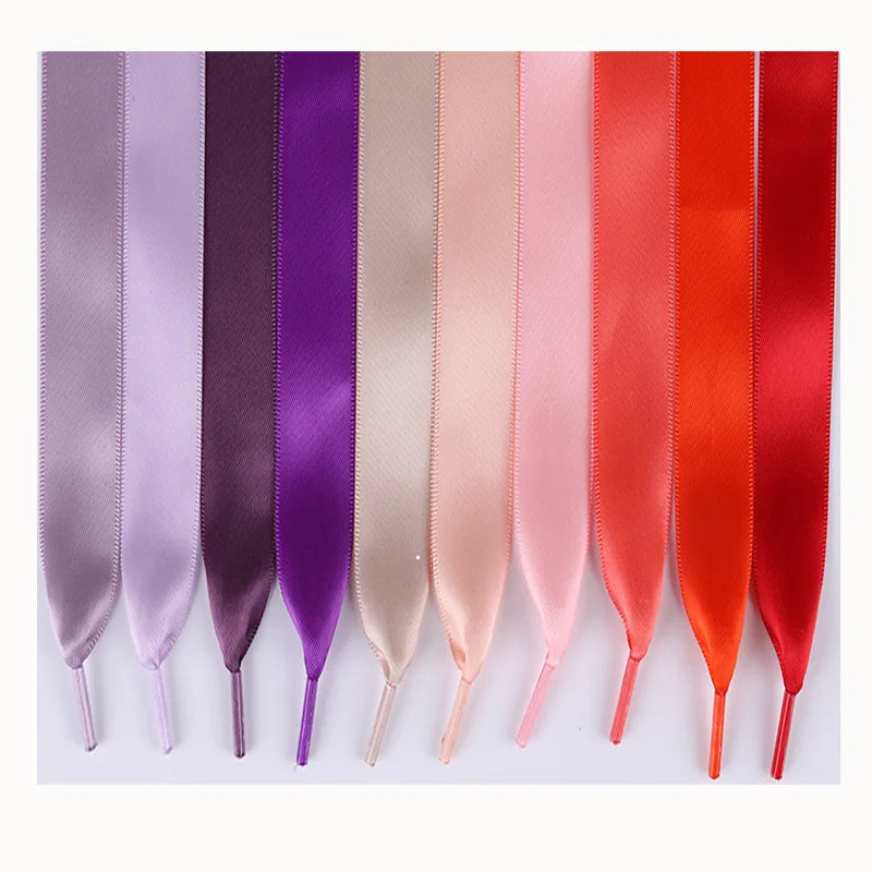 Ribbon Lace Satin Candy-colored Double Sided Polyester Ribbon Shoe Strings