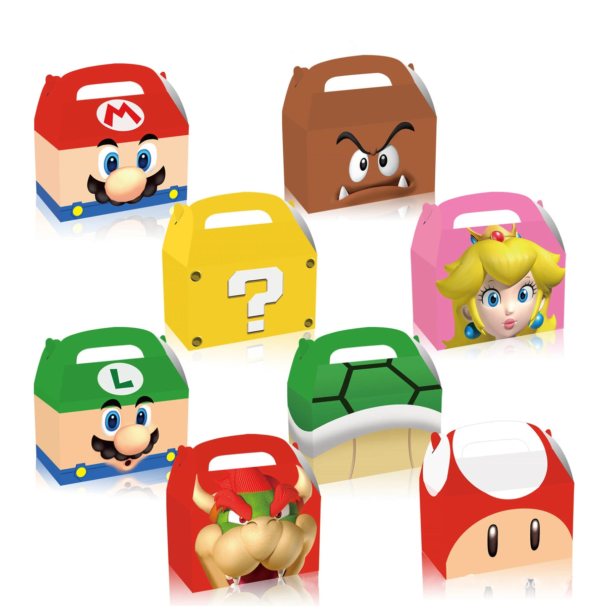 Wholesale Birthday Party Decoration Game Gift Cookie Candy Favor Boxes