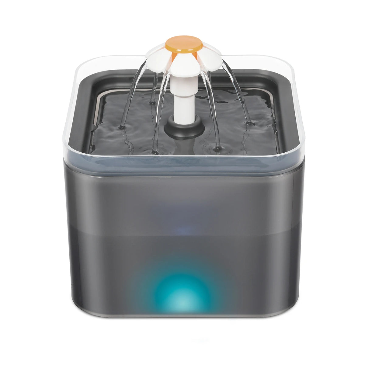 ZMaker 2L Translucent Water Feeder Fountain for Dogs Automatic Pet Drinking Cat Water Fountain MegaBDM