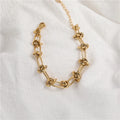 Joolim Jewelry Wholesale Knot Bracelet Stainless Steel  Bracelet for Women