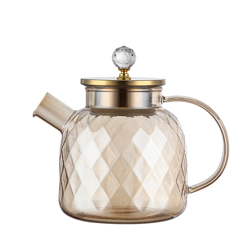 Cold Water Glass Pitcher Cup Diamond Glass Jug