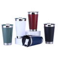 Small MOQ Custom Top Drinking Bottle Cold Hot Tumbler Cups Wide Mouth for Beer Coffee Tea Copo Cup Tumblers Cup