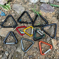 3cm Aluminum Triangle Shaped Carabiner