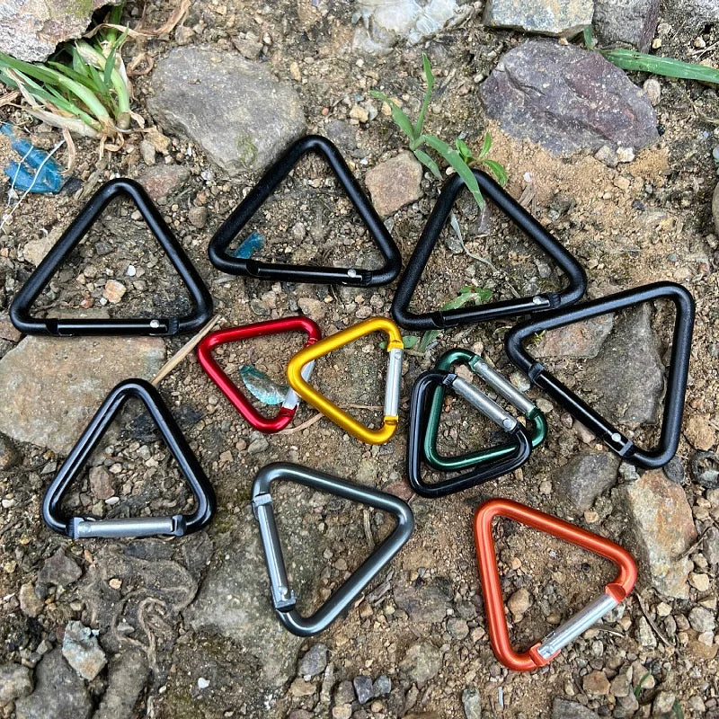 3cm Aluminum Triangle Shaped Carabiner