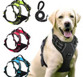 Heavy Duty Adjustable Pet Harness Reflective Oxford Dog Chest Harness No Pull Pet Dog Harness Medium Large Dogs