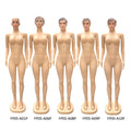 Realistic Brazilian Pius Size Plastic Full Body Big Bust Butt Manikin Skin Color Female Mannequin for Clothes Display