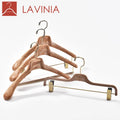 Lavinia Resin Hangers Coat Hangers Plastic Gold Hanger Luxury Clothes Plastic