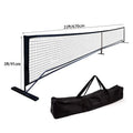 Portable Pickleball Frame with Net Professional Pickle Ball Game Net System with Carrying Bag Metal Stand Tennis Nets