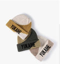 New Product Fashion Simple Warm Thick Custom Logo Embroidery Outdoor Winter Warm Beanies