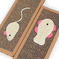 Soft Bed Mat Claws Care Toys Corrugated Pet Scratcher  Cat Training Toy Cat Scratch Board Pad Toy for Cat Indoor Playing