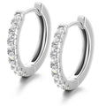Simple Charm Design Earrings EMER Hip Hop Bling CZ Jewelry Hot Sale Women Fashion Earrings