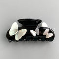 MIO butterfly Luxury 8cm Cellulose Acetate Hair Claw Thick Hair butterfly Hair Claw Clips Sweet Cute Acetate for Women Lady