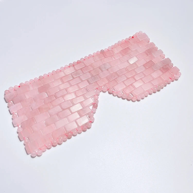 Huiying Remove dark circles eye energy crystal rose quartz eye mask