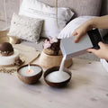 Pearled Candle Sand Wax Customer Logo Plant-based Sand Candles Wax Manufacturer