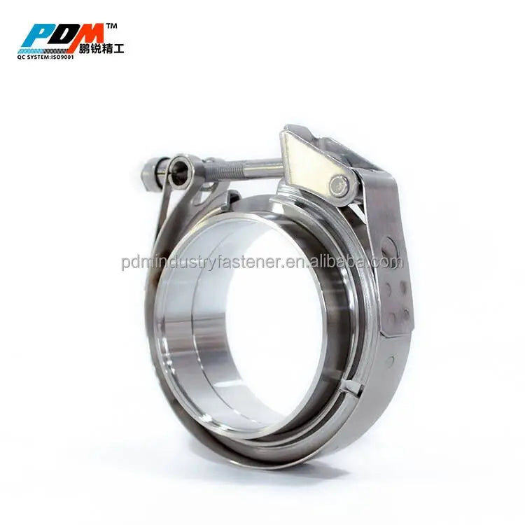 2.5 Inch Auto Parts Stainless Steel v Band Exhaust Clamp and Flanges Kit