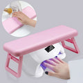 Foldable Folding  Nail Care Salon Tools Nails Armrest Hand Support Cushion Hands Holder Nail Art Hand Rests