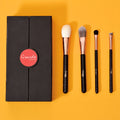 Best-Selling Custom Vegan Private Label Makeup Brush Set for Face Use with Concealer and Shaving Brush