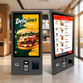 32inch Black Android Retail Restaurant Hospital Self Service Pos Bank Card Touch Screen Payment Terminal Printer Kiosks Machine