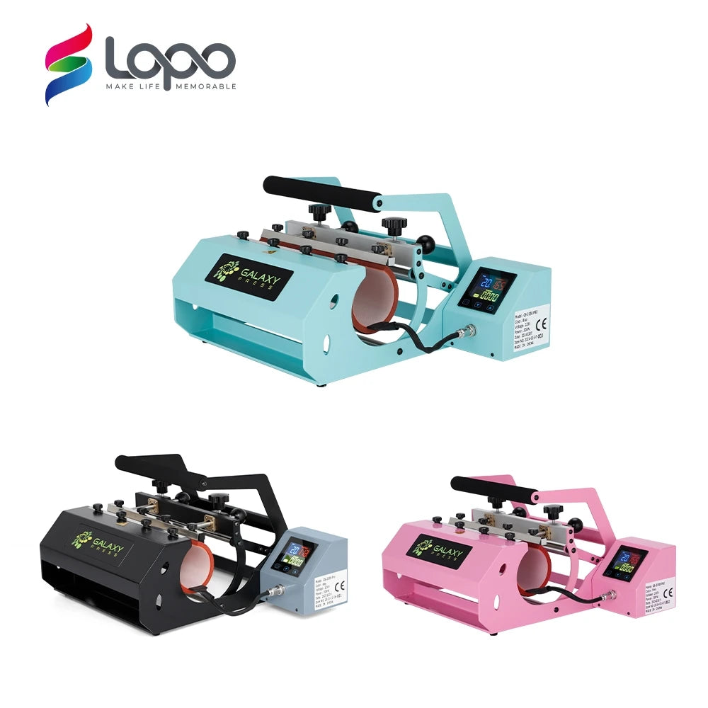 Galaxy GS-205B Pro Sublimation Printing Mug Press Heat Tumbler Press Machine with 30 OZ Heater