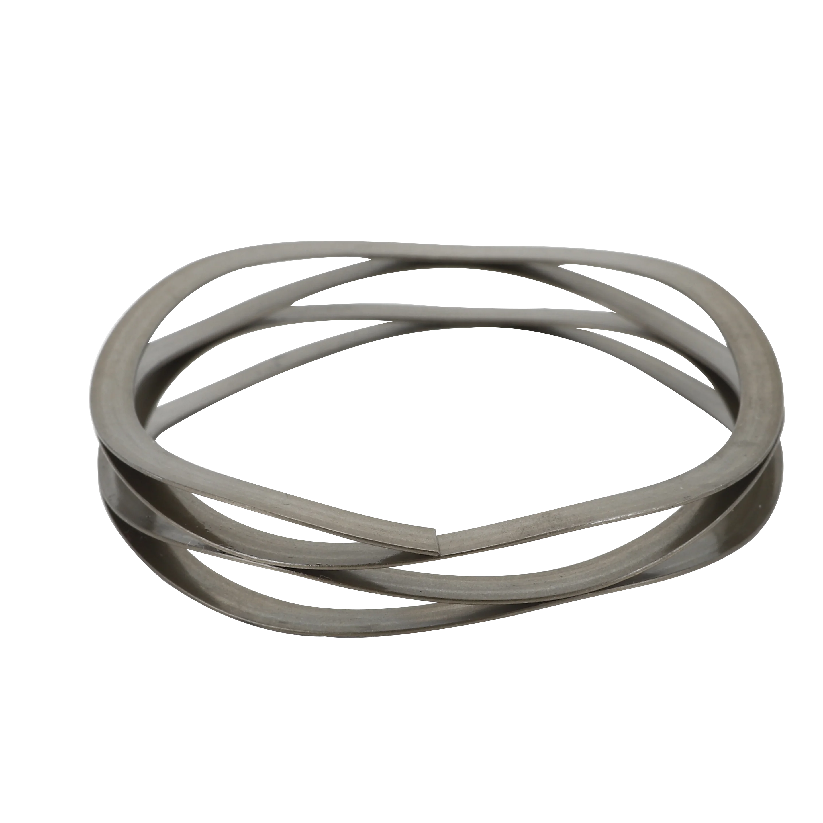 Design of Flat Wire Compression Valve Multiturn Wave Spring  Stainless Steel 17-7PH Flat Wire Excellent Customer Service