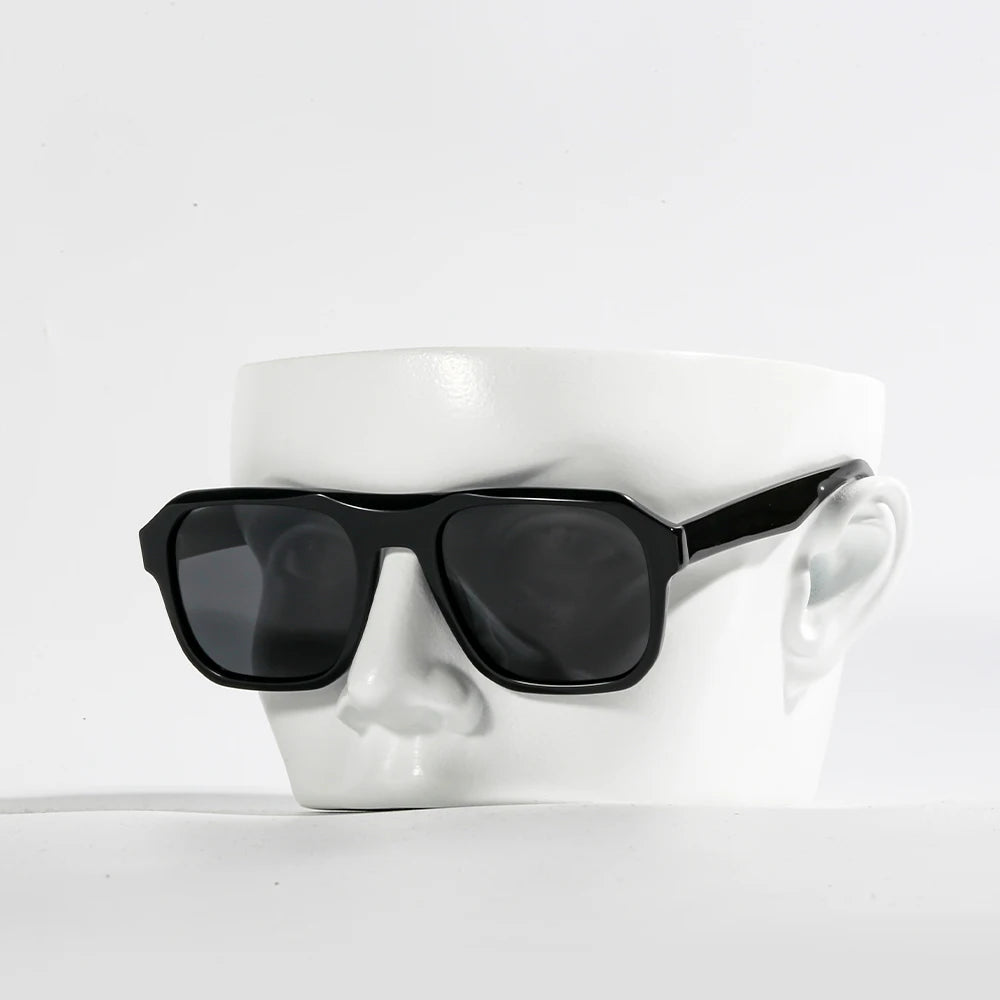 GS5027 Eyeglasses Frames Fashion Hot Sale Oversize Acetate Frame Polarized Sunglasses