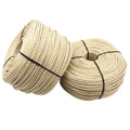 Natural Color 4MM 3 Strands Twisted Waterproof Paper Rope 1kg Roll Packing for Chair Weaving Knitted Projects Packaging Ropes