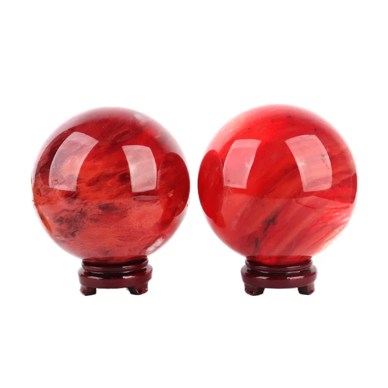 DIY Highest Quality Crystal Ball Display Unicornio Dragon Set with Fair Price Chakras Stones