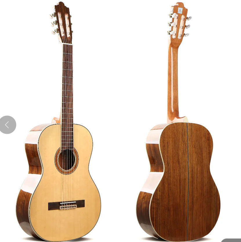 Oriental Cherry Classical Guitar 4/4 Spruce Top Classical Guitar Factory