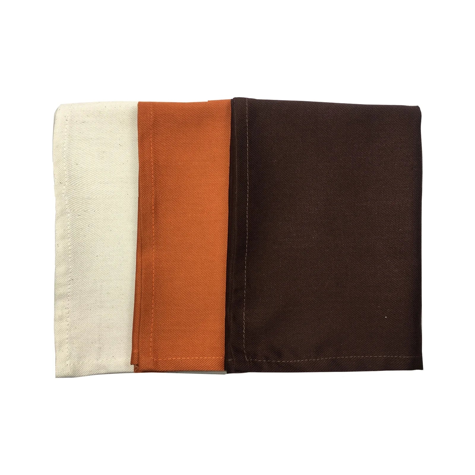 100% Cotton Woven Modern All-Season Dinner Napkins for Hotel and Restaurant Use Plain Dyed 40x40cm