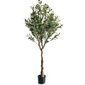 Wholesale Customizable Indoor Artificial Olive Tree Real Touch Faux Plastic Plant for Home Hotel Garden Decoration High Quality