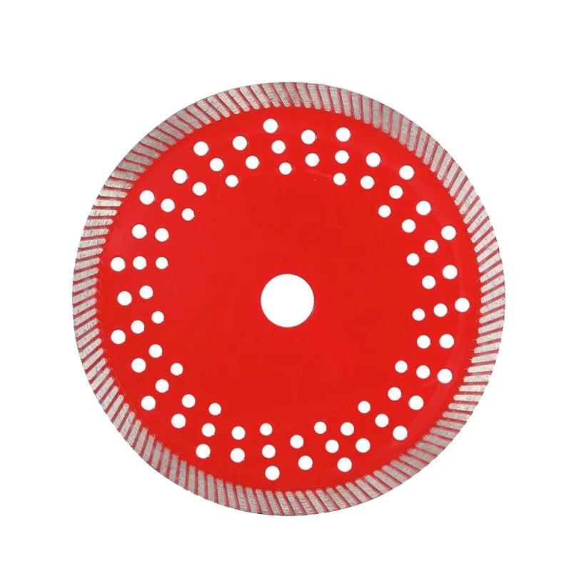 Zhongli Model 2406 OEM Customizable Industrial Grade Wet Cutting Diamond Saw Blade Hot Press Process Ti-Coated 4 Inch Diameter