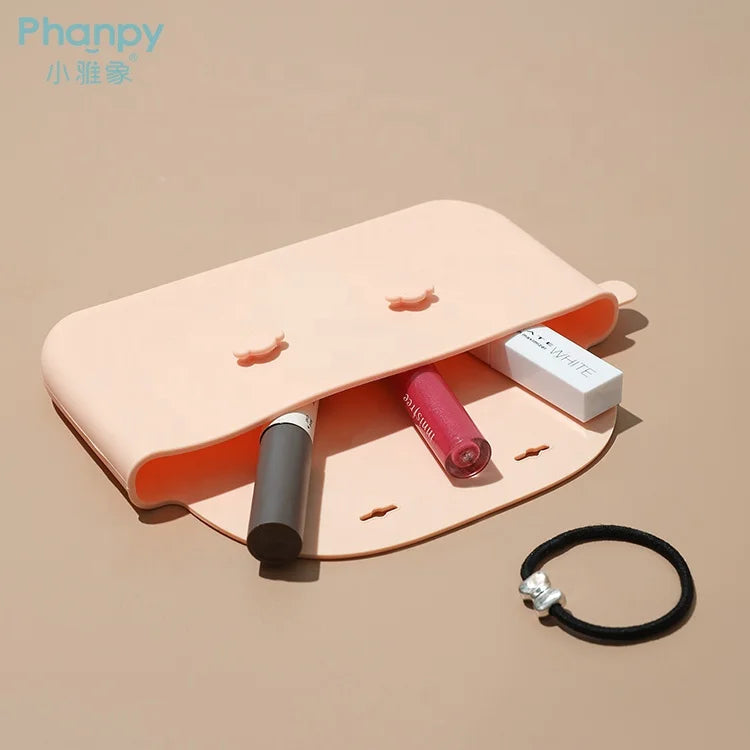 PH769519 Nice Quality Resealable Silicone Pouch Clutch Bag