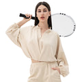 Women's New Chinese Yoga Coat Modal Air Layer Loose Warm Running Fitness Sports Hoodie