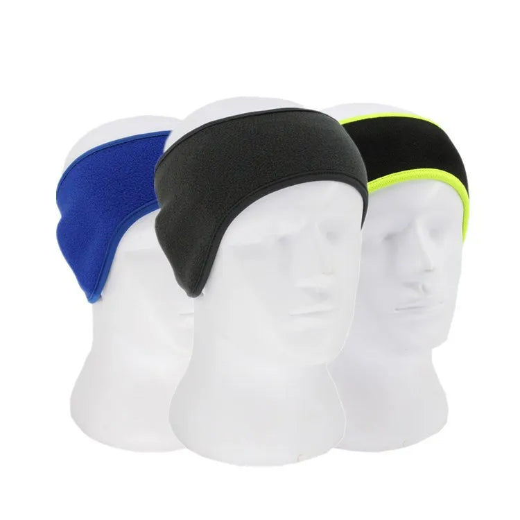 Cold Weather Running Yoga Skiing Riding Ear Cover Fleece Ear Warmers Headband Winter Ear Muffs for Men Women