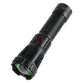 Multi-function LED Torch IP68 Waterproof Battery Zoomable Type C Charging Led Torch for Hunting Camping Hiking Fishing Trekking