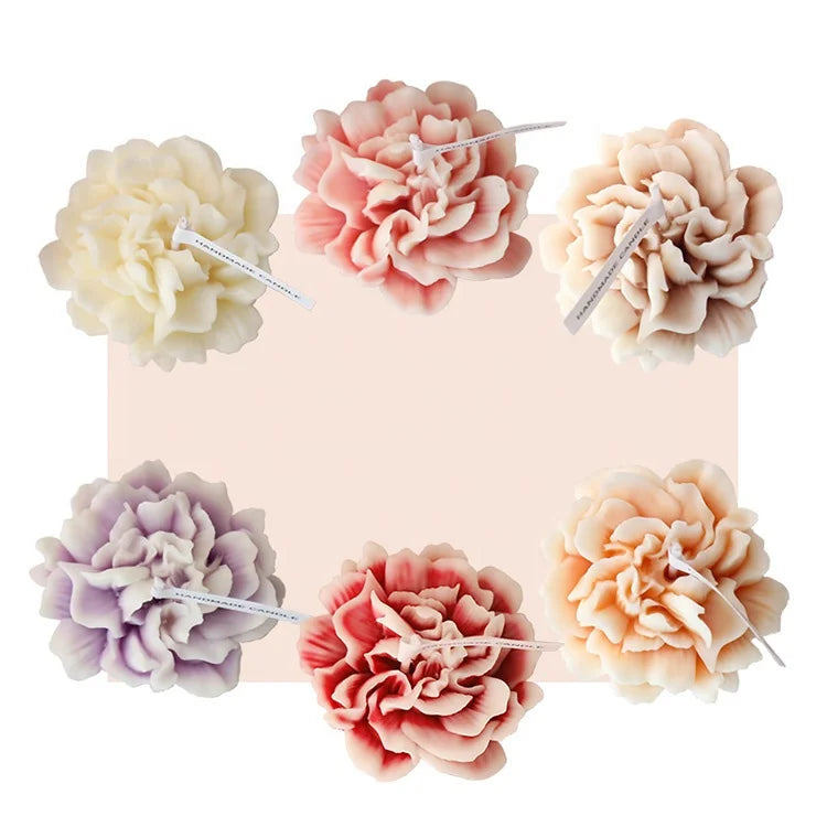 Handmade Home Decoration Carnation Scented Candles in Bulk Citta Scented Candles