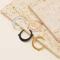 Stainless Steel Moon Pendant Double Hole Charm Stainless Steel Moon Charms for Necklace Accessories Making Supplies