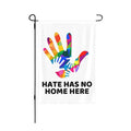 New Hot Sale 12x18IN Double Side Garden Flag Hates Has No Home Here Flag for Party Yard Welcome Decoration