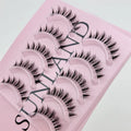 SL Handmade Little Devil 3D Dramatic Super Fine Eyelashes Synthetic Hair Custom Packaging False Lower Under Lashes