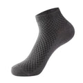 Men's New Summer Bamboo Fiber Anti-Slip Breathable Woven Seamless Ankle Socks Wholesale