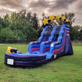Bouncer Building Blocks Slide Bounce House Bouncy Castles Inflatable Water Slides with Blower Kids Adults for Sale