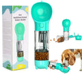 300ml Portable Dog Travel Water Bottle with Food Container and Dog Poop Bag Foldable Dog Water Bottle