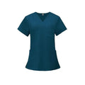 Uniforms Surgical Nurse Scrubs Set V-Neck Stretch Tops Waistband Jogger Pants Sweat Absorbent Woven Hospital Uniform
