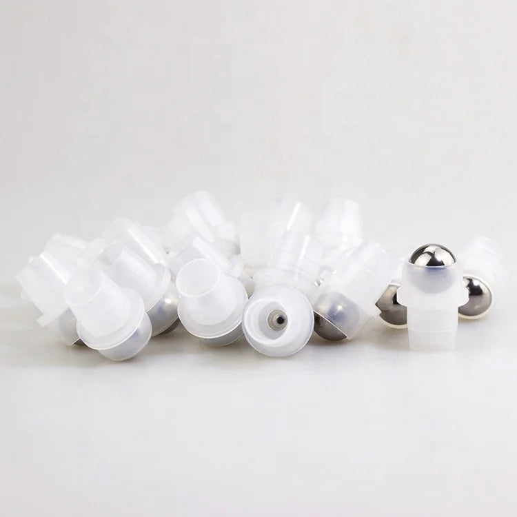 Wholesale AISI 304 Food Grade Stainless Steel Metal Roller 5ml 10ml Roller Bottle with #16 Thread Replacement Roll Sealing Type