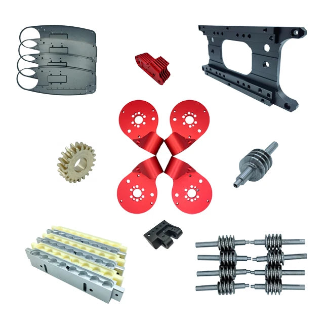 Custom CNC Machining Service for Brass Stainless Steel Wire EDM Broaching Industrial Equipment Components Sandblasted Surface