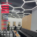 Wholesale Diy Assembled Hair Salon Equipment Luces Hexagonales De Techo Led Barber Light MegaBDM