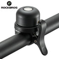 ROCKBROS Bicycle Accessories Classic Retro Bicycle Bell Copper for Airtag Super Loud Portable Alarm Safety Bike Handlebar Bell