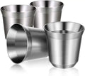 80ml Double 304 Stainless Steel Insulated Eco-Friendly Espresso Cup Heat Resistant Business Gift