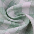 High Quality 100% Linen Yarn-dyed Stripes Soft Touch hang Down Feeling Fabric for Dress